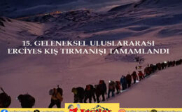 15. Geleneksel Uluslararası Erciyes Kış Tırmanışı tamamlandı