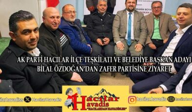 Ak Partiden Zafer Partisi Seçim Bürosuna Ziyaret