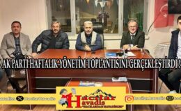 Ak Parti haftalık toplantısını gerçekleştirdi